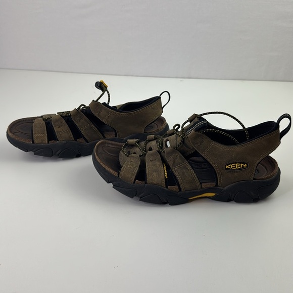 KEEN Men's Dark Brown Outdoor Waterproof Sandals - Picture 5 of 13